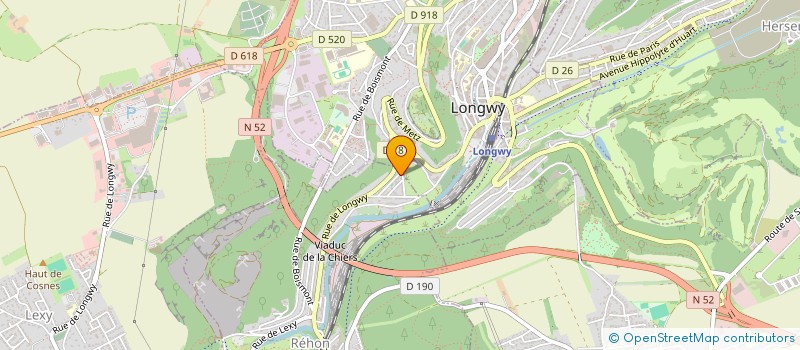 localisation de l'entreprise ADDAHBI TRAVAUX 54  REHON