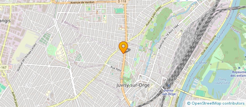 localisation de l'entreprise ADDARIO INFIRMIER à JUVISY-SUR-ORGE