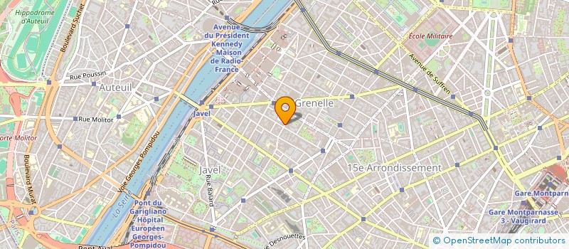 localisation de l'entreprise ADDAX  PARIS