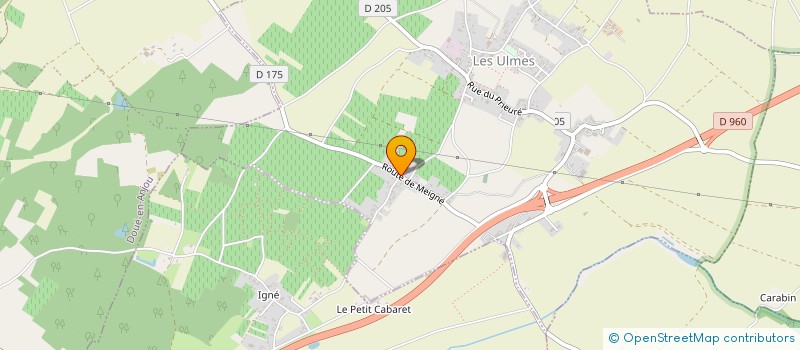 localisation de l'entreprise ADDAX  LES ULMES