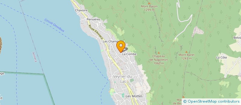 localisation de l'entreprise ADDAX  VEYRIER-DU-LAC