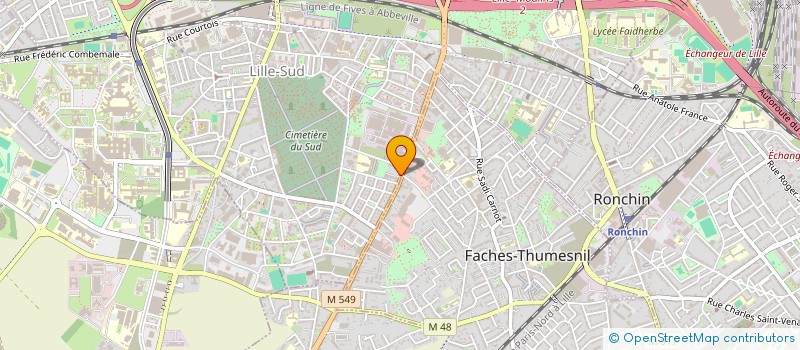 localisation de l'entreprise ADDAX BOUTIQUES à LILLE