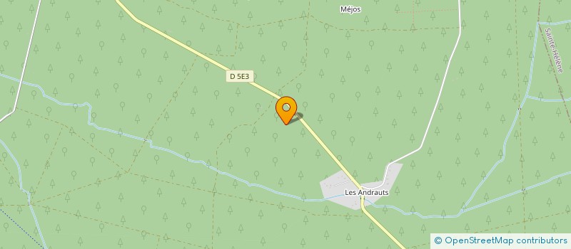 localisation de l'entreprise ADDAX DEPLACEMENTS  LACANAU