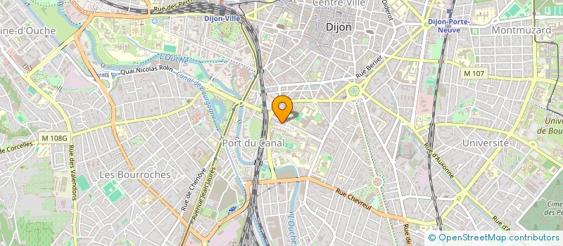 localisation de l'entreprise ADDAX TRANSPORTS à DIJON