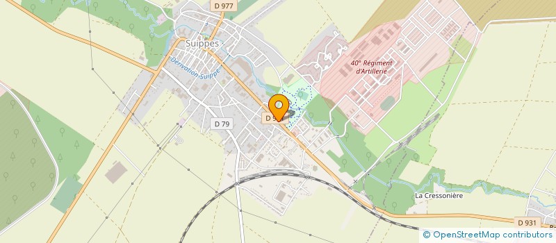 localisation de l'entreprise ADDEC (ASSISTANCE DIAGNOSTIC DEPANNAGE ENTRETIEN CHAUFFAGE  SUIPPES