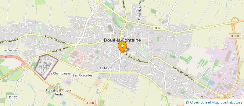 localisation de l'entreprise ADDECOM OUEST à DOUE-EN-ANJOU