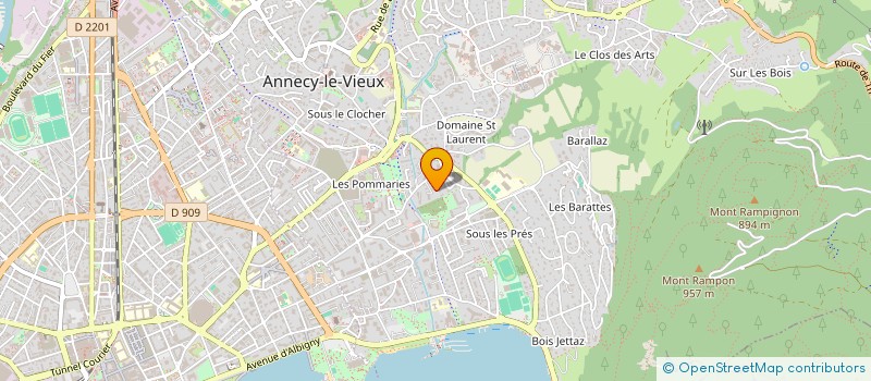 localisation de l'entreprise ADDED VALUE SOLUTIONS FRANCE à ANNECY