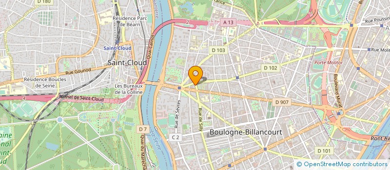 localisation de l'entreprise ADDEL à BOULOGNE-BILLANCOURT