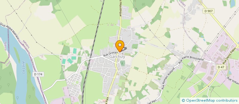localisation de l'entreprise ADDELEC SARL à GARCHIZY