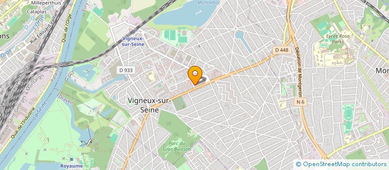 localisation de l'entreprise ADDENDA à VIGNEUX-SUR-SEINE