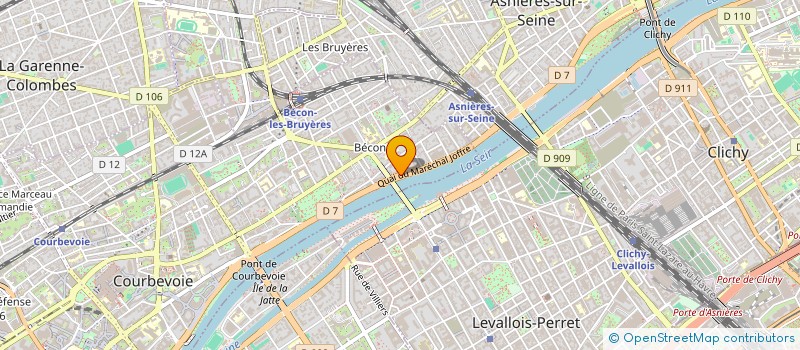 localisation de l'entreprise ADDENDA FACILITIES MANAGEMENT SARL à COURBEVOIE