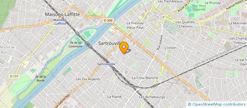 localisation de l'entreprise ADDENDUM à SARTROUVILLE