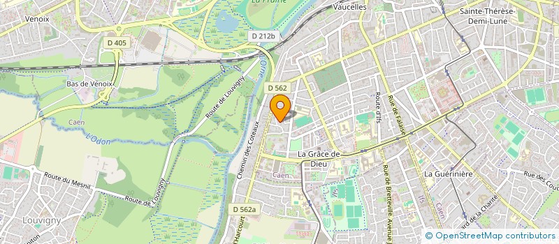 localisation de l'entreprise ADDEQUA à CAEN