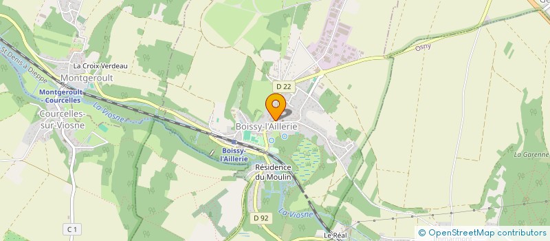 localisation de l'entreprise ADDEVISTA  BOISSY-L'AILLERIE