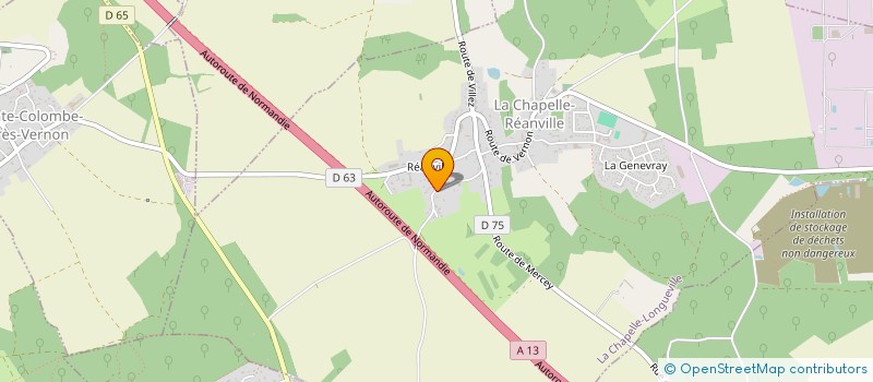 localisation de l'entreprise ADDEXPERT FINANCES  LA CHAPELLE-LONGUEVILLE