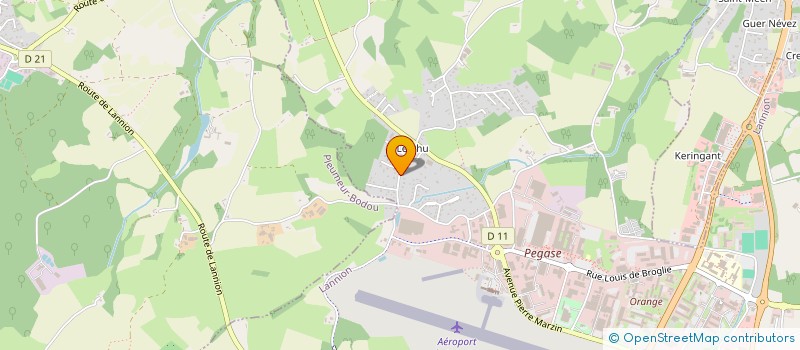 localisation de l'entreprise ADDFI à LANNION