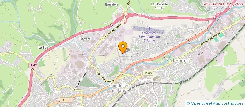 localisation de l'entreprise ADDH SOCIETY  L'HORME