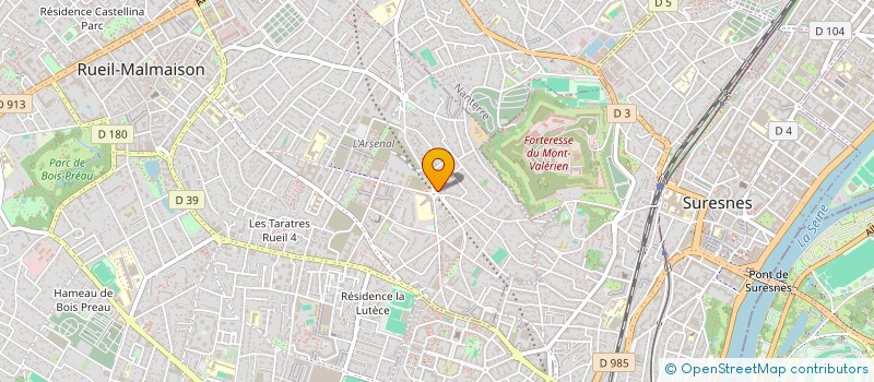 localisation de l'entreprise ADDI A ET HARTI B à RUEIL-MALMAISON