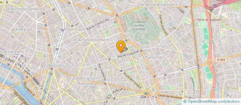 localisation de l'entreprise ADDIA  PARIS