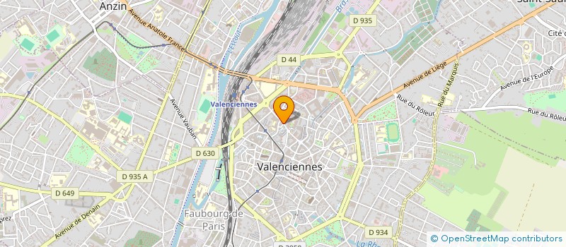 localisation de l'entreprise ADDICT 2 COIFFURE  VALENCIENNES