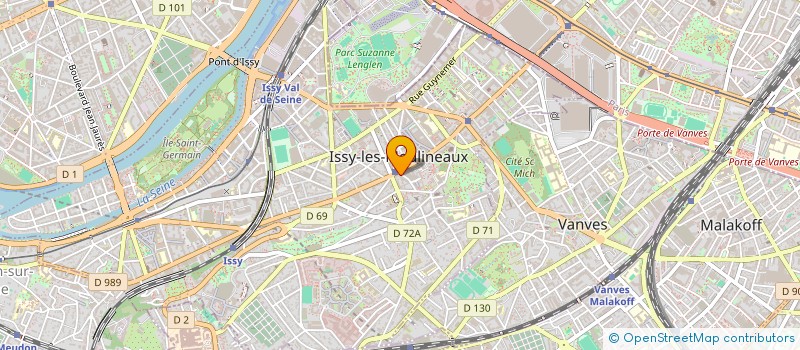 localisation de l'entreprise ADDICT à ISSY-LES-MOULINEAUX