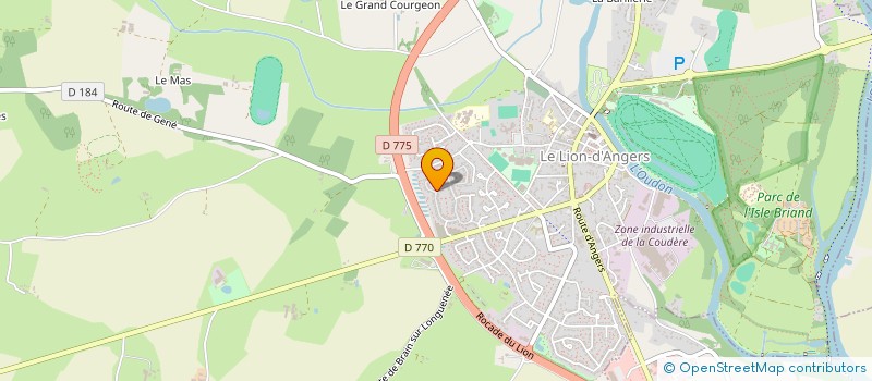 localisation de l'entreprise ADDICT  LE LION-D'ANGERS