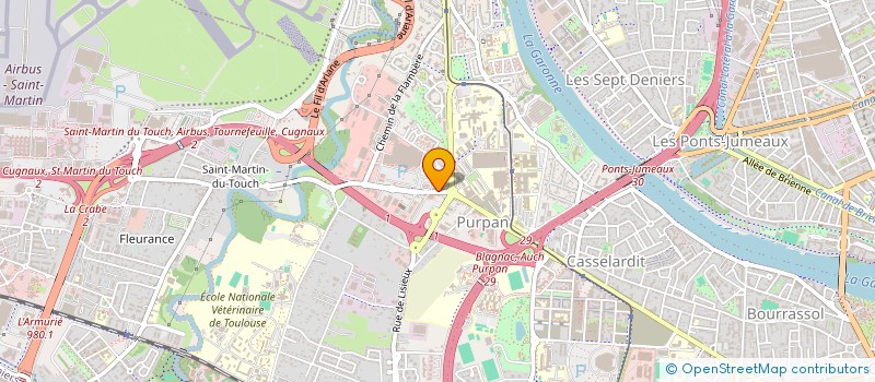 localisation de l'entreprise ADDICT DRIVER  TOULOUSE