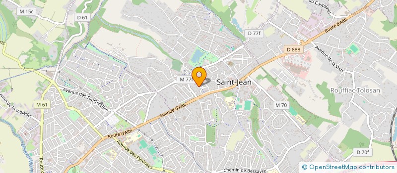 localisation de l'entreprise ADDICT EN SCENE à SAINT-JEAN