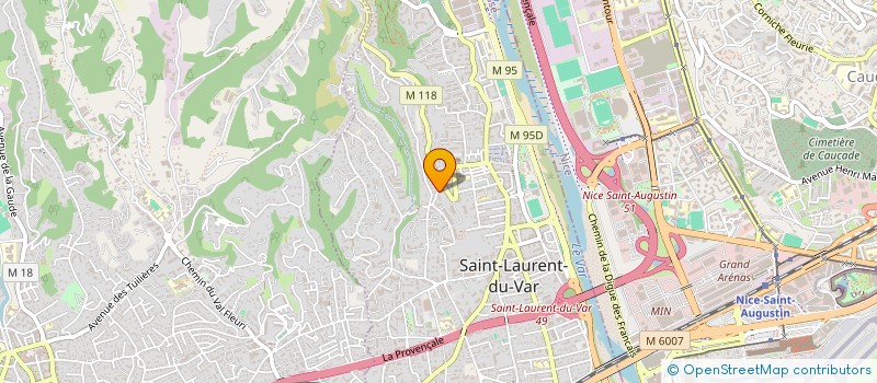 localisation de l'entreprise ADDICT-GEEK à SAINT-LAURENT-DU-VAR