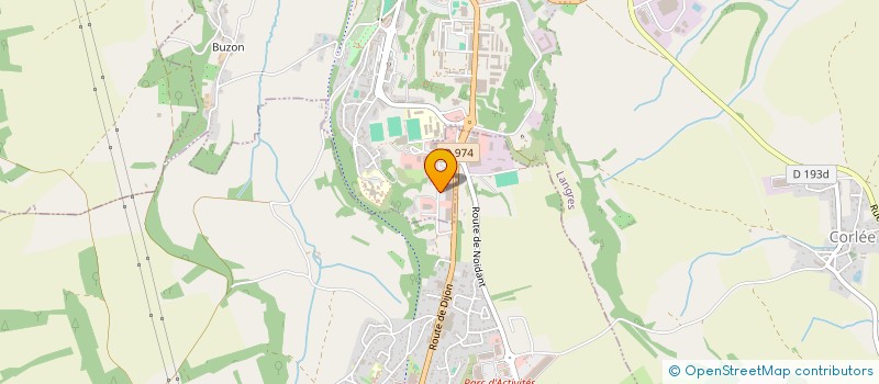 localisation de l'entreprise ADDICT LANGRES  PARIS