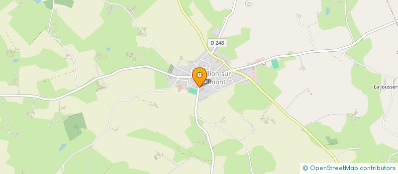 localisation de l'entreprise ADDICT'O'TISSUS à CHATILLON-SUR-COLMONT