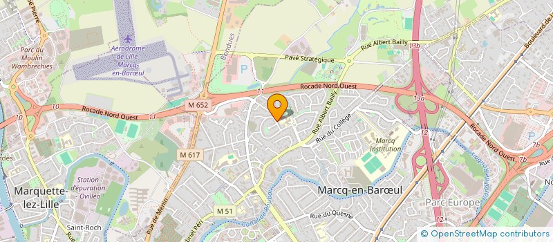 localisation de l'entreprise ADDICT OL à MARCQ-EN-BARŒUL