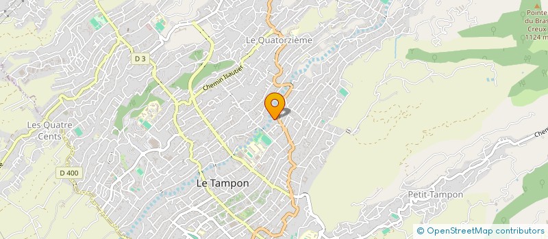 localisation de l'entreprise ADDICT RC 974 à LE TAMPON
