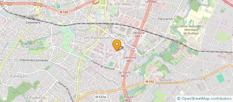 localisation de l'entreprise ADDICT TOULOUSE TAXI à COLOMIERS