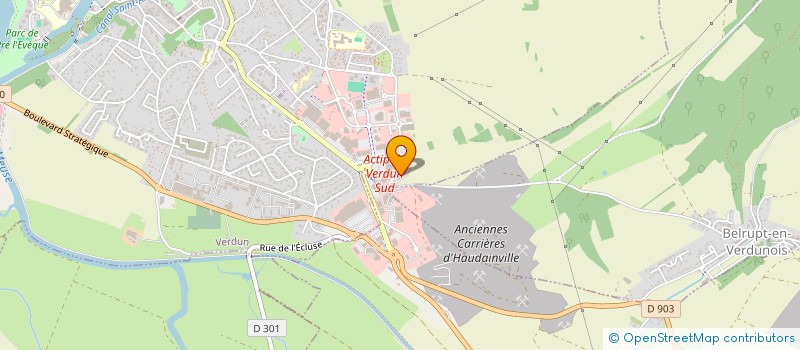 localisation de l'entreprise ADDICT VERDUN à VERDUN