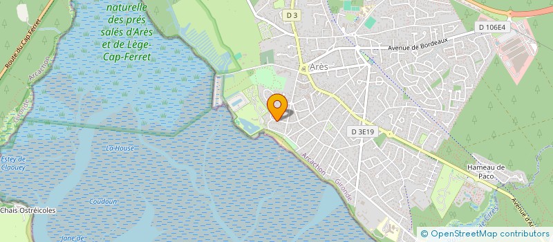 localisation de l'entreprise ADDICTEAM FIELD FORCE  ARES