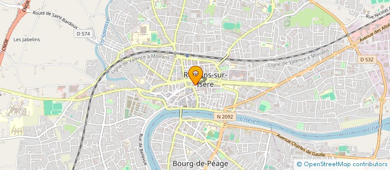 localisation de l'entreprise ADDICTION  ROMANS-SUR-ISERE