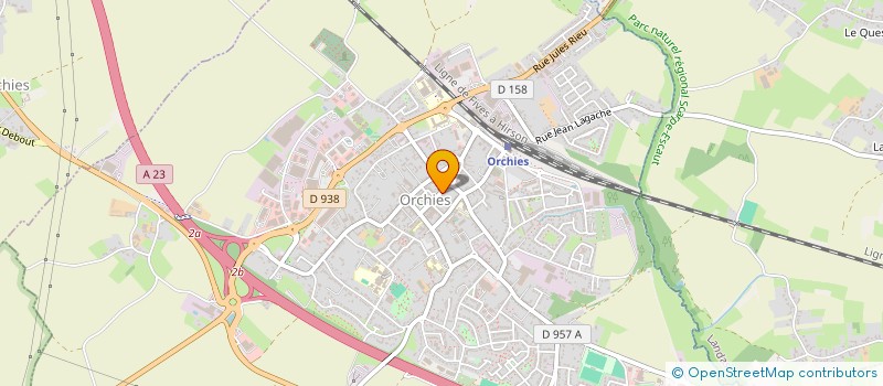 localisation de l'entreprise ADDICTION PATISSERIE  ORCHIES