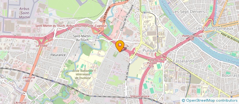 localisation de l'entreprise ADDICTIVE IMMO à TOULOUSE