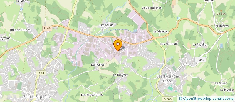 localisation de l'entreprise ADDIKEM à SAINT-PAL-DE-MONS