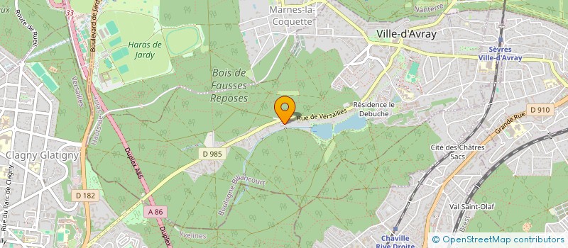 localisation de l'entreprise ADDING VALUE CONSEILS  VILLE-D'AVRAY