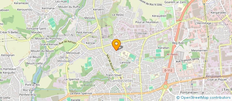 localisation de l'entreprise ADDIS à BREST