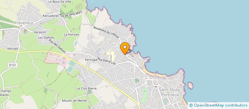 localisation de l'entreprise ADDITIF à SAINT-QUAY-PORTRIEUX