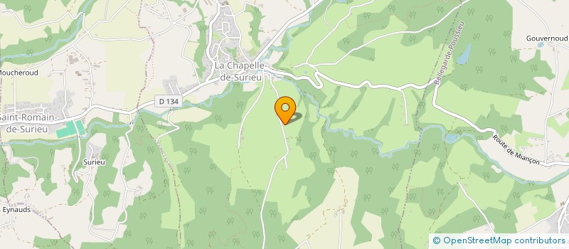 localisation de l'entreprise ADDITIF PARE BRISE  SAINT-ROMAIN-EN-GAL