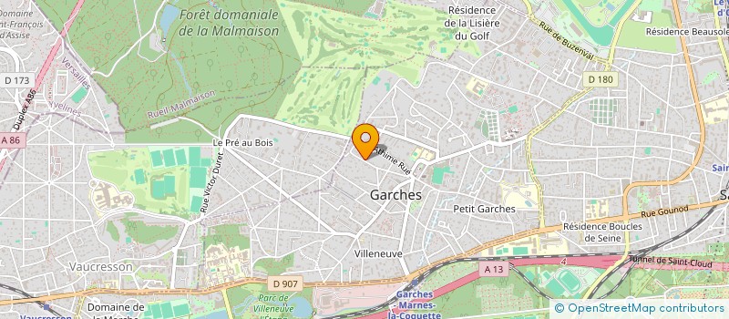 localisation de l'entreprise ADDITIO à GARCHES