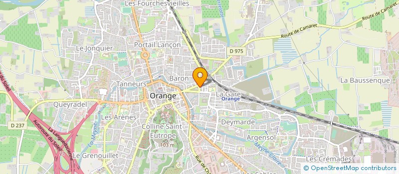 localisation de l'entreprise ADDITIO IMMOBILIER  ORANGE