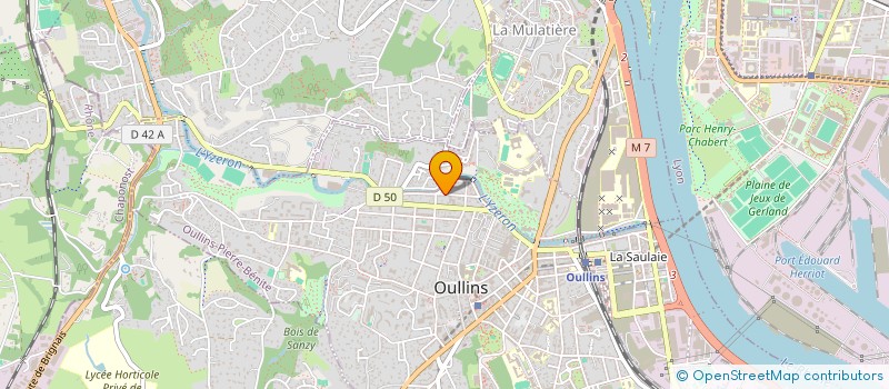 localisation de l'entreprise ADDITION MULTISERVICES à OULLINS-PIERRE-BENITE