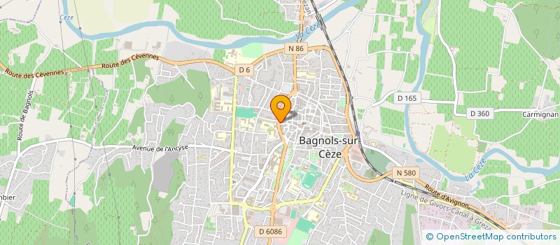 localisation de l'entreprise ADDITIS  BAGNOLS-SUR-CEZE