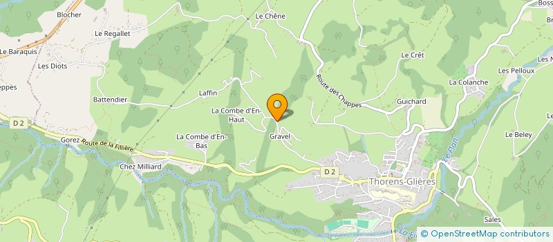 localisation de l'entreprise ADDITIZ  FILLIERE