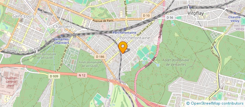 localisation de l'entreprise ADDLINE à VERSAILLES